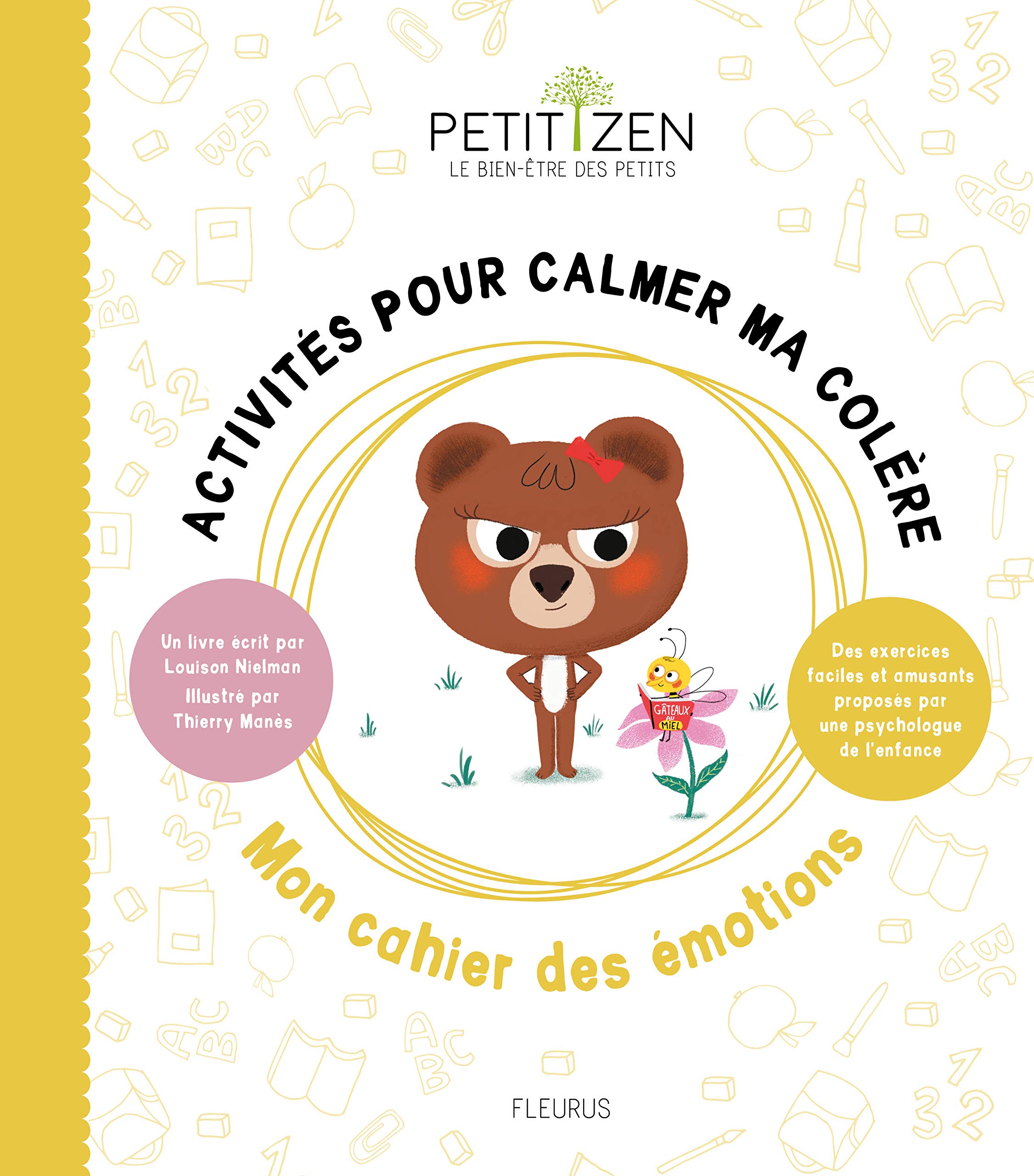 Activités pour calmer ma colère. Mon cahier des émotions book