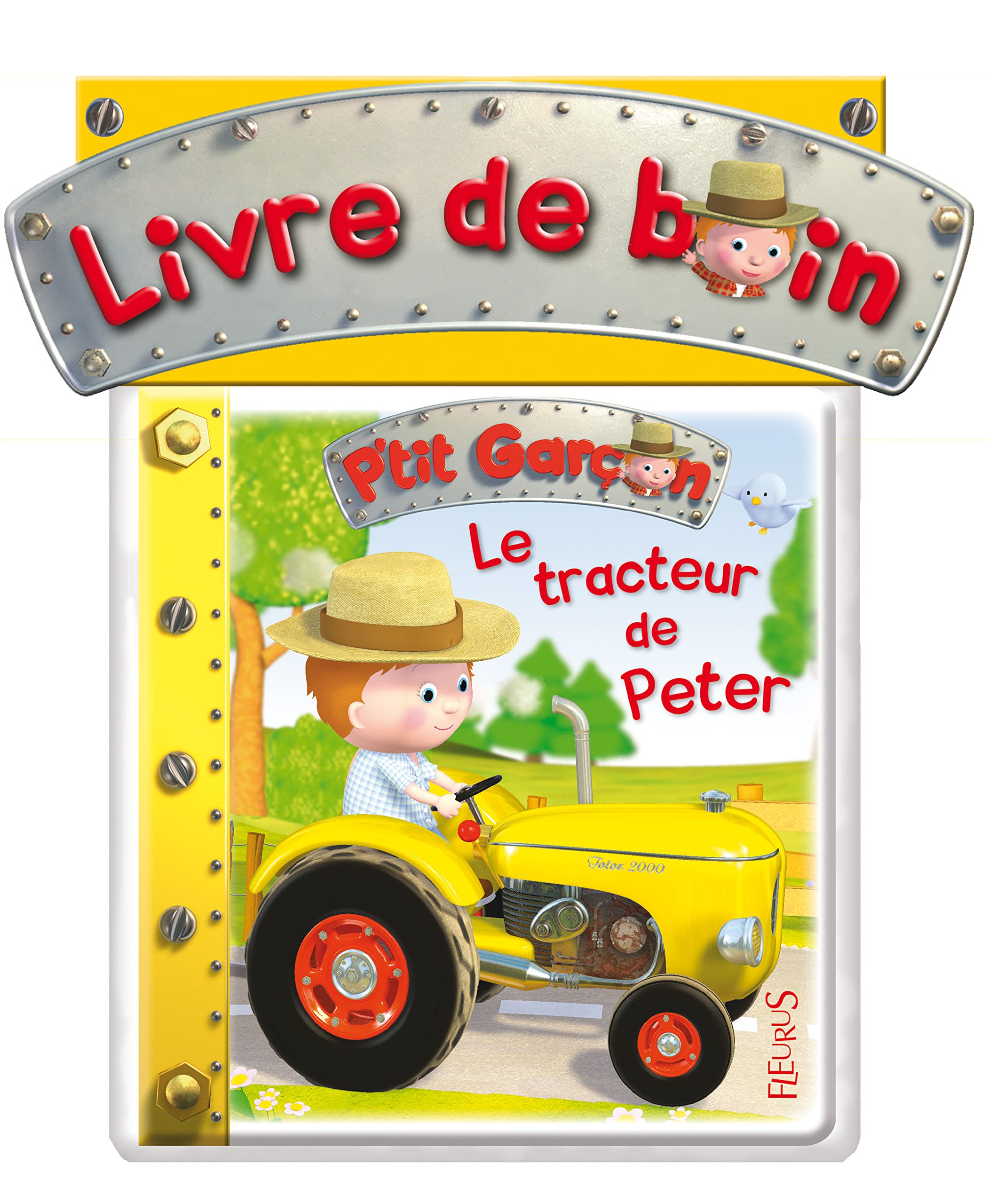 LE TRACTEUR DE PETER - LIVRE DE BAIN Tiptoi & Games