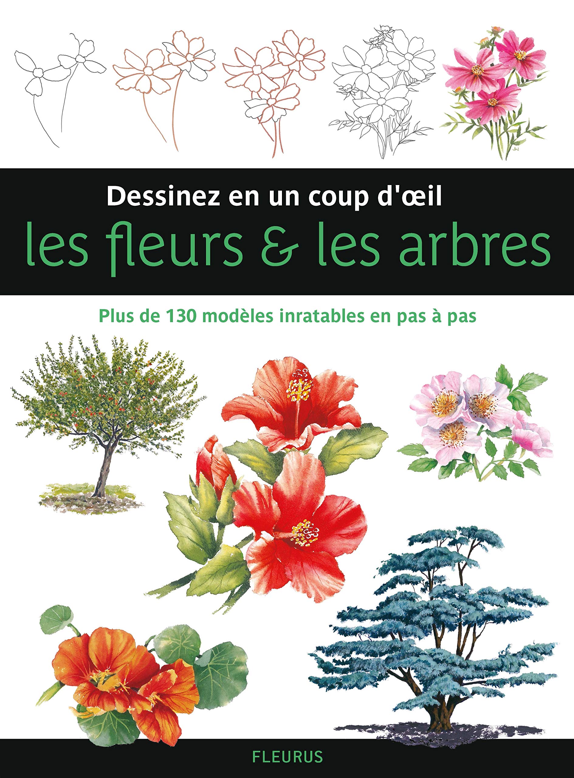 Dessiner en un coup d'oeil les fleurs & les arbres Hobbies & Crafts
