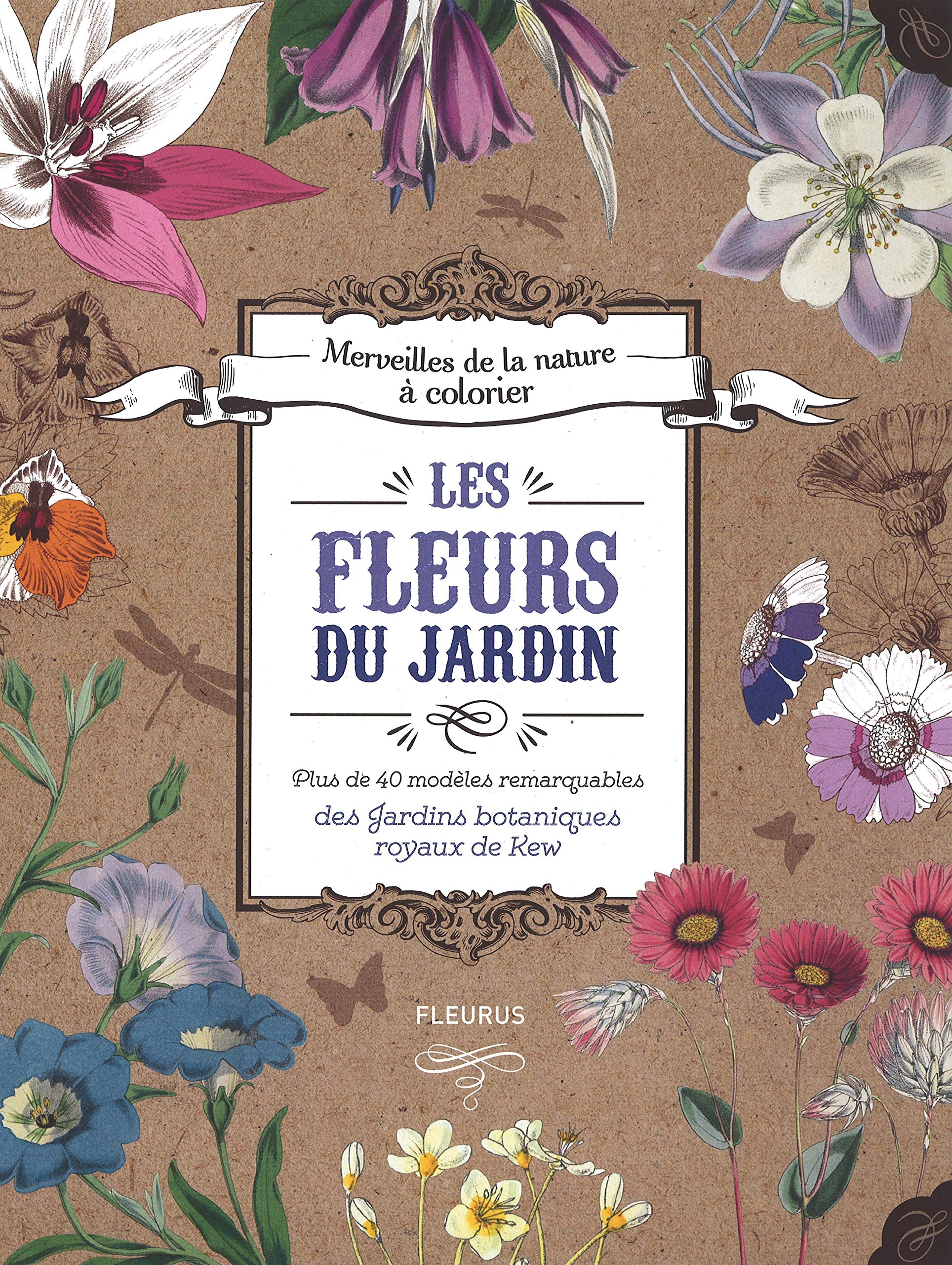 Les Fleurs du jardin: plus de 40 modèles remarquables de jardins botaniques royaux de Kew Hobbies & Crafts