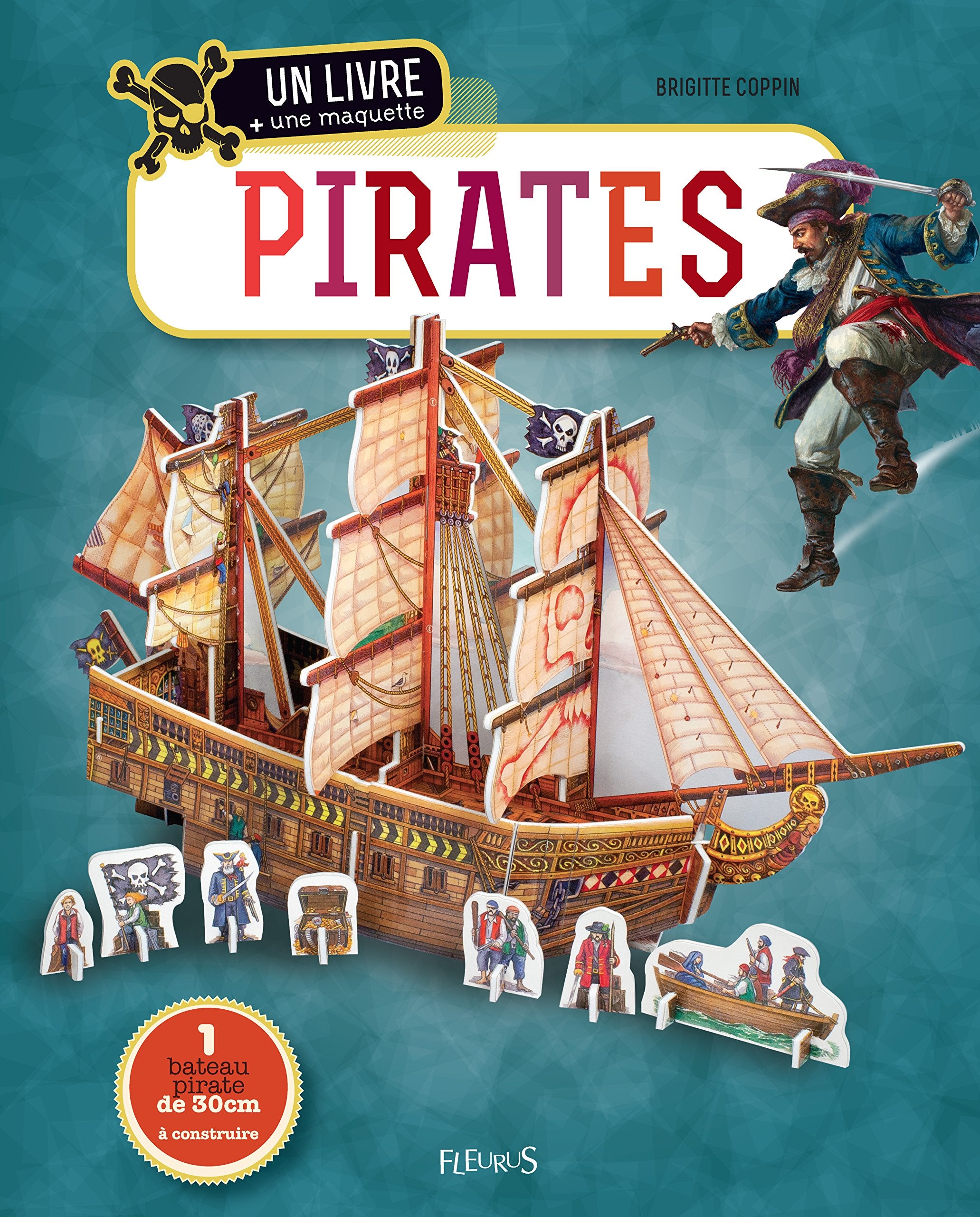 Pirates: un livre + une maquette Non-fiction