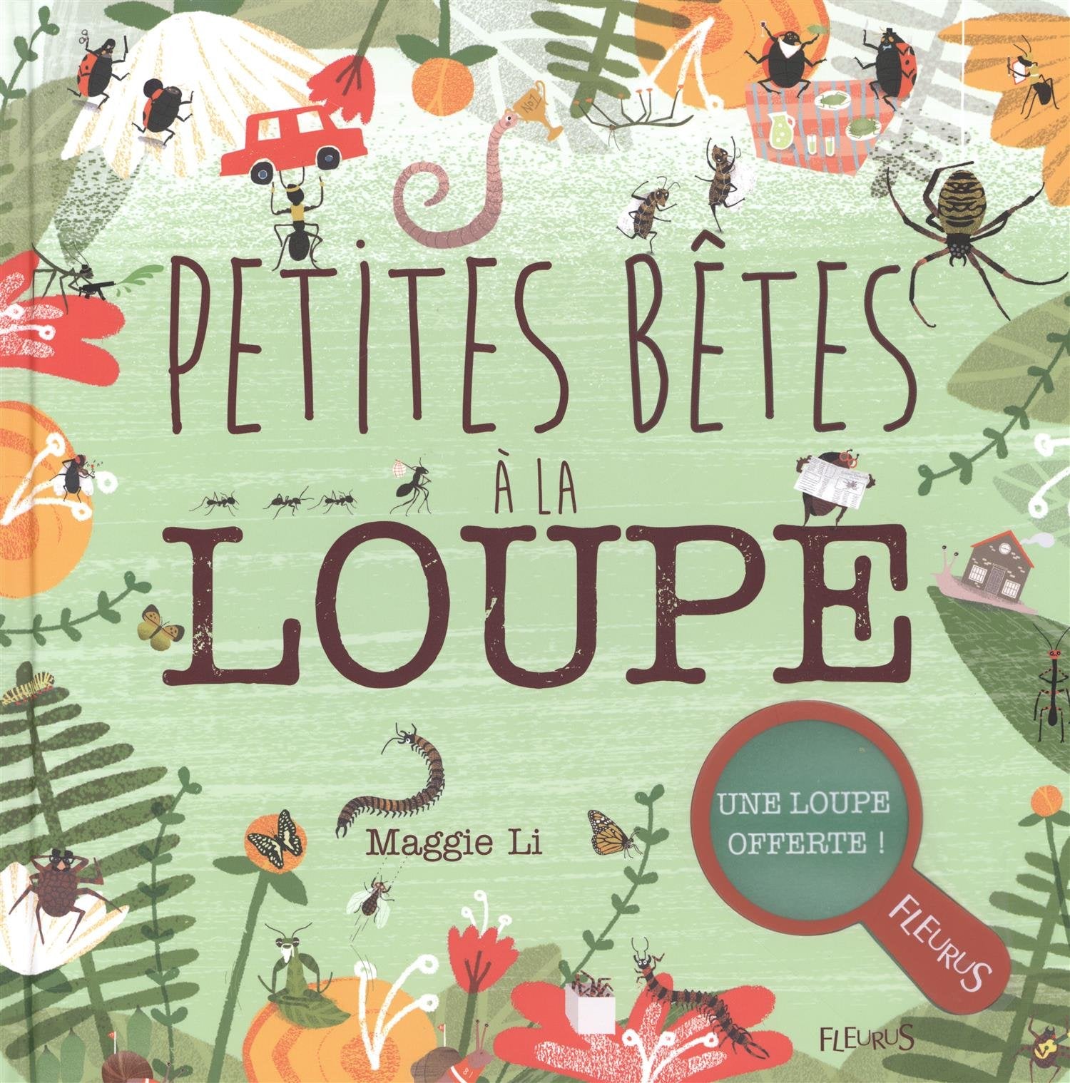 Petites bêtes à la loupe: Une loupe offerte book