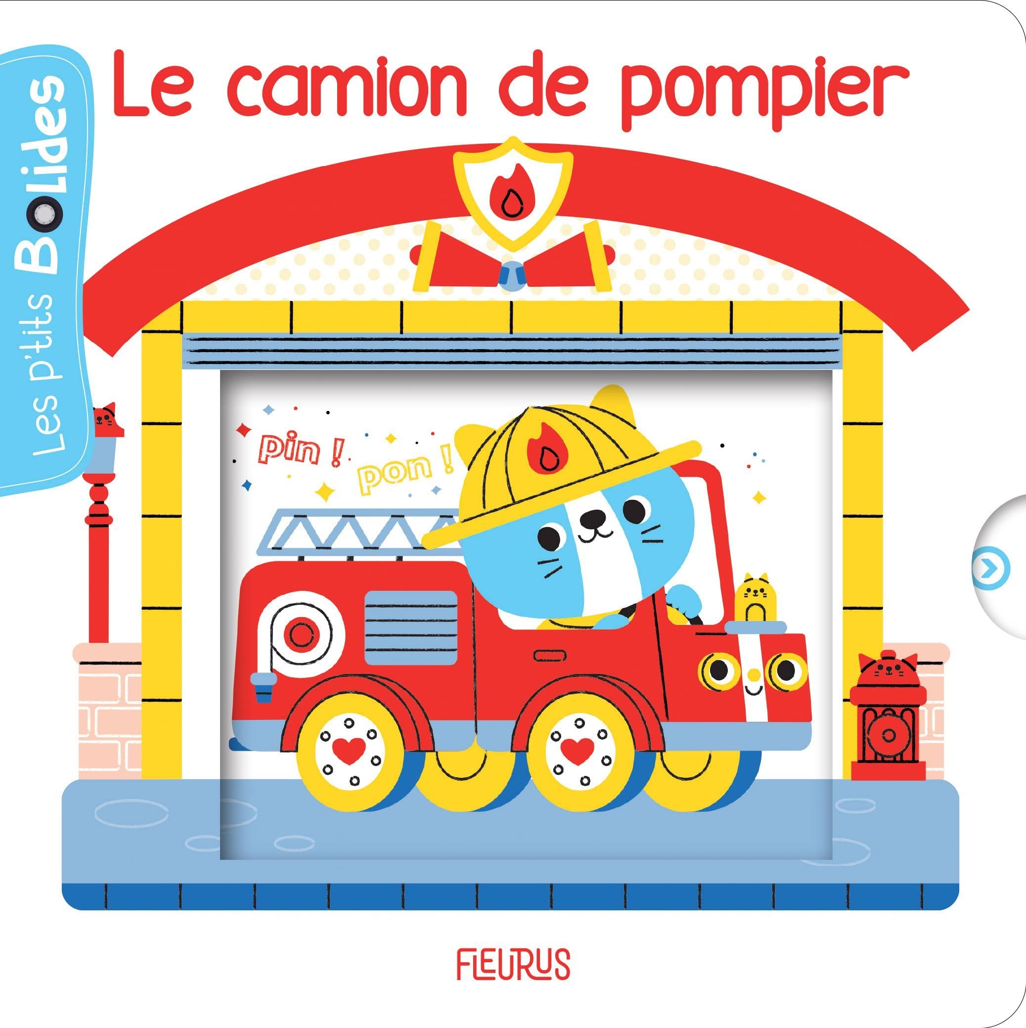 Le camion de pompier book