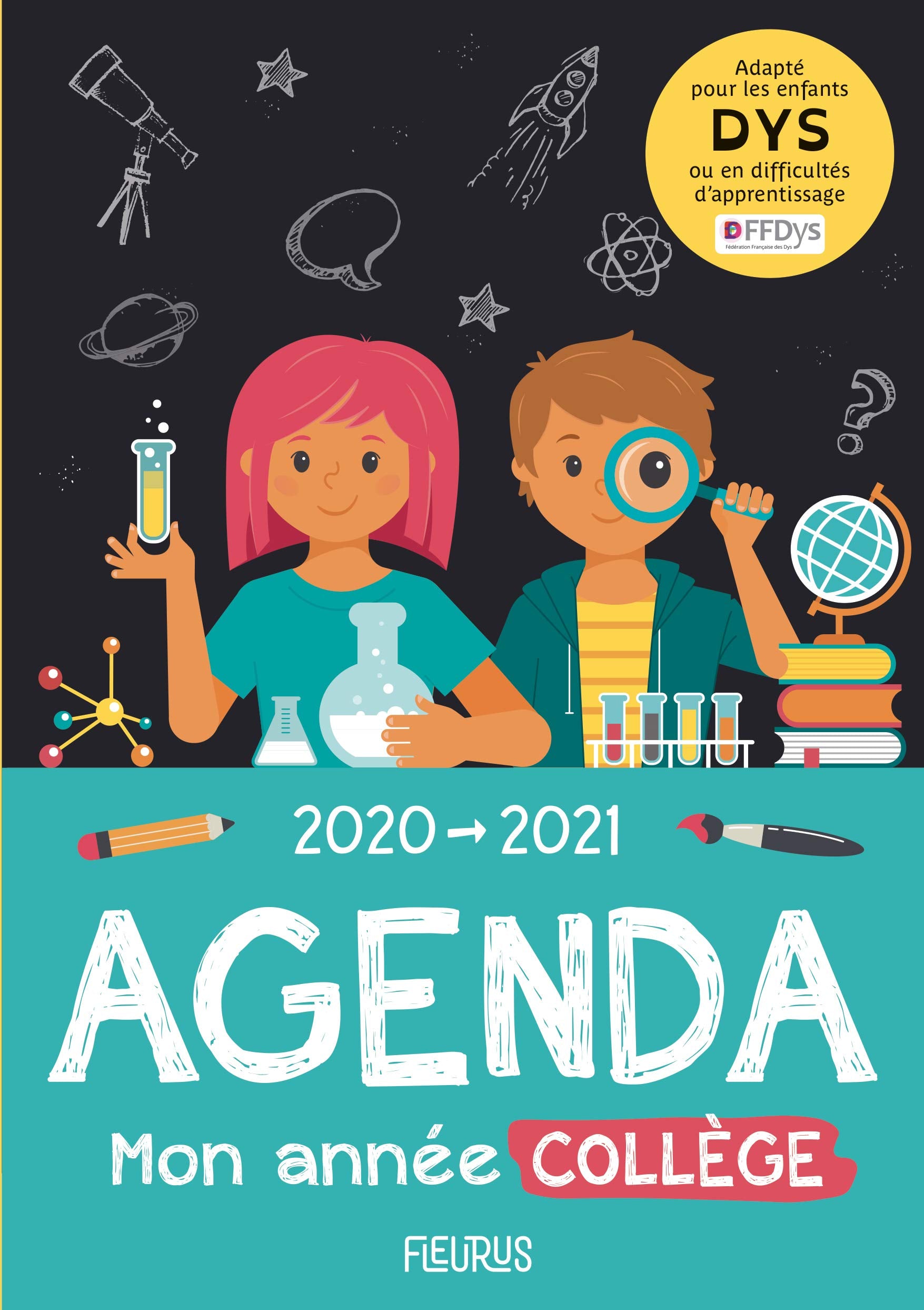 Agenda 2020-2021. Mon année collège book
