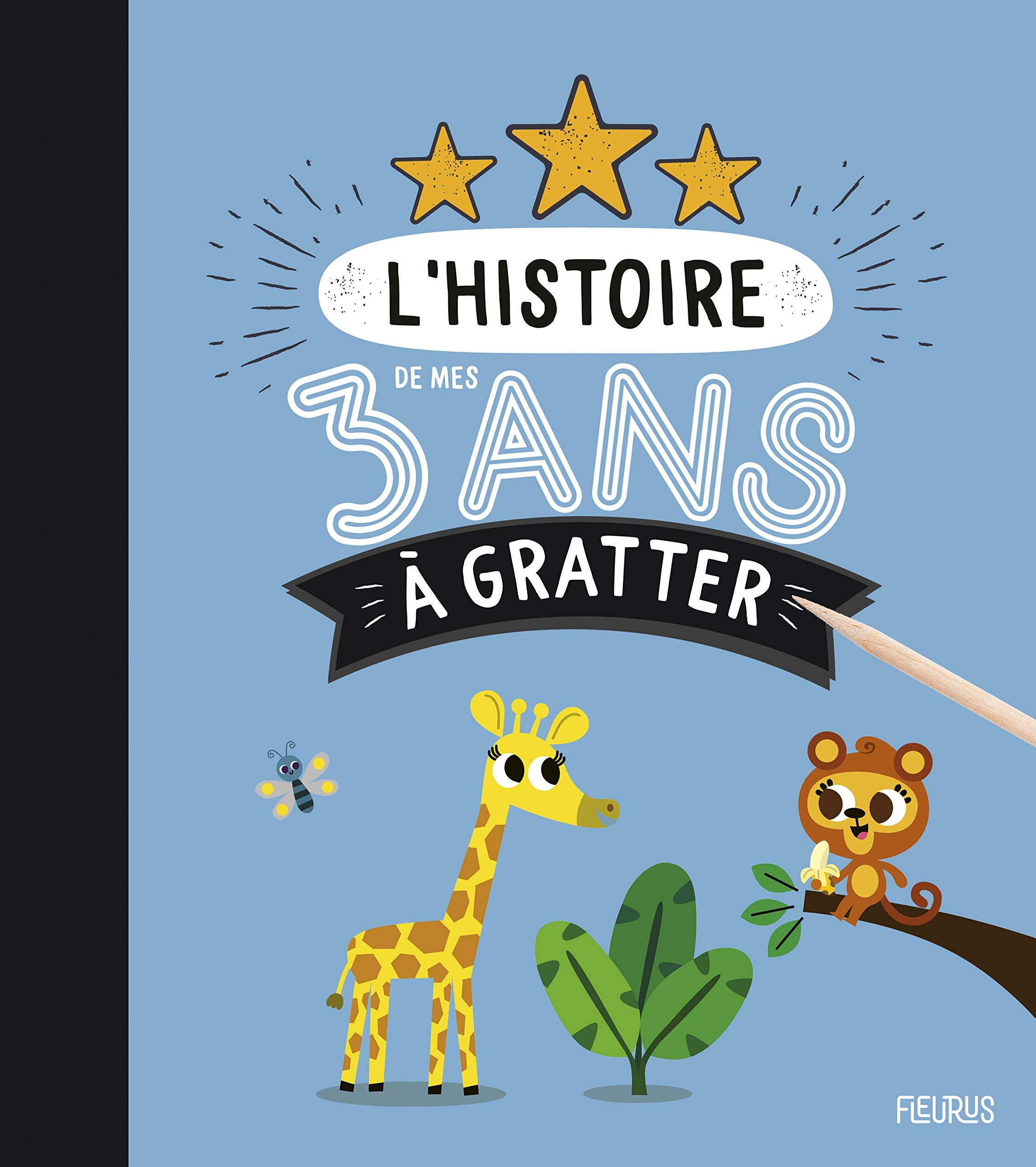 L'histoire de mes 3 ans à gratter book