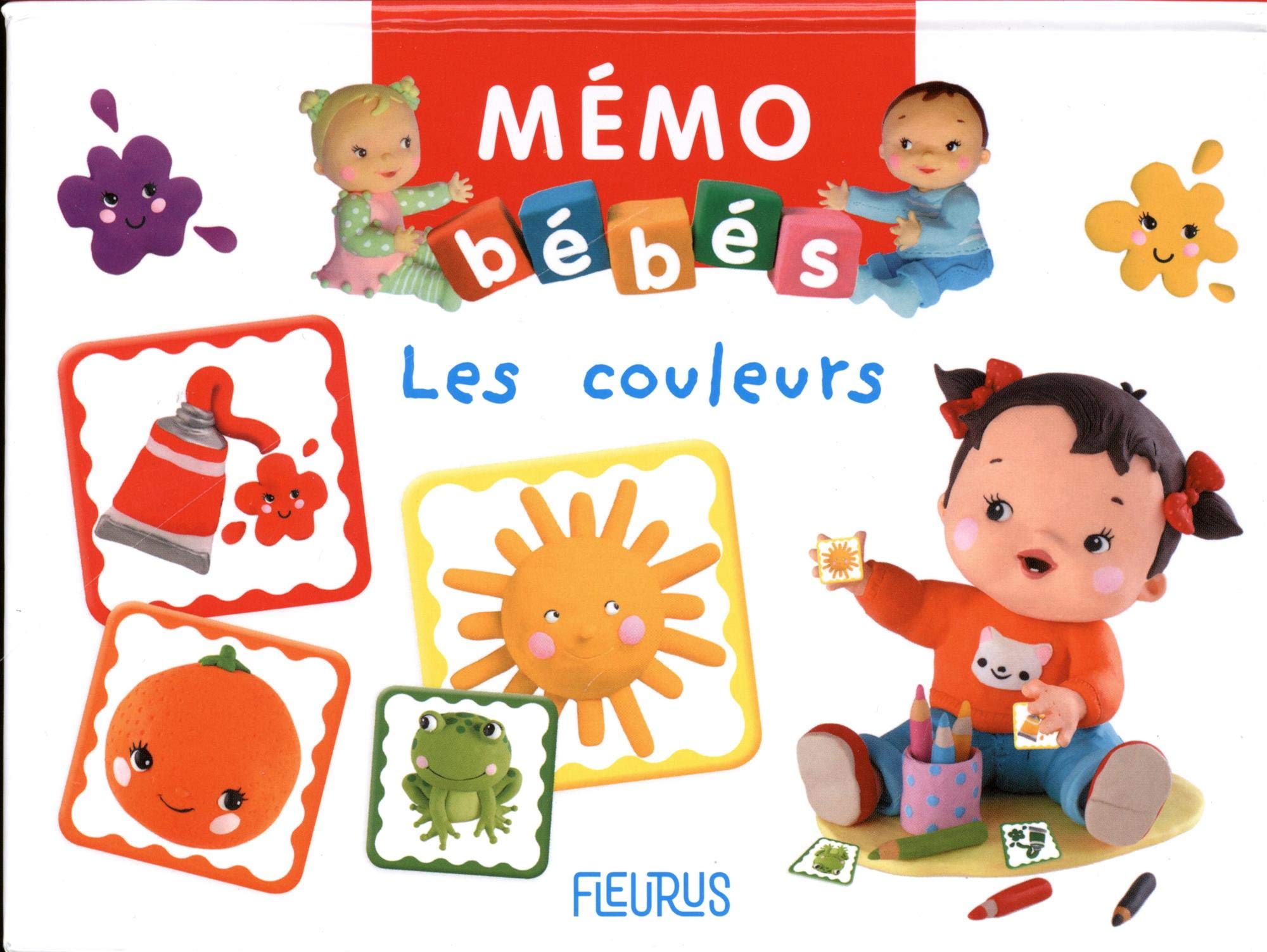Mémo bébés - Les couleurs book
