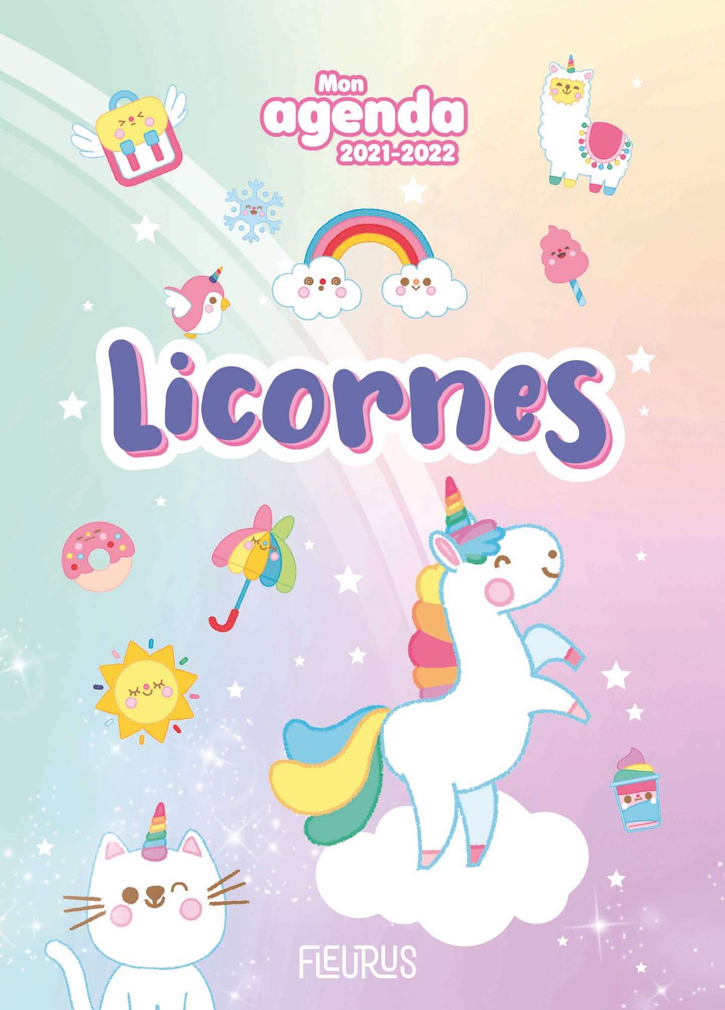 Mon agenda licornes 2021-2022 Children's books