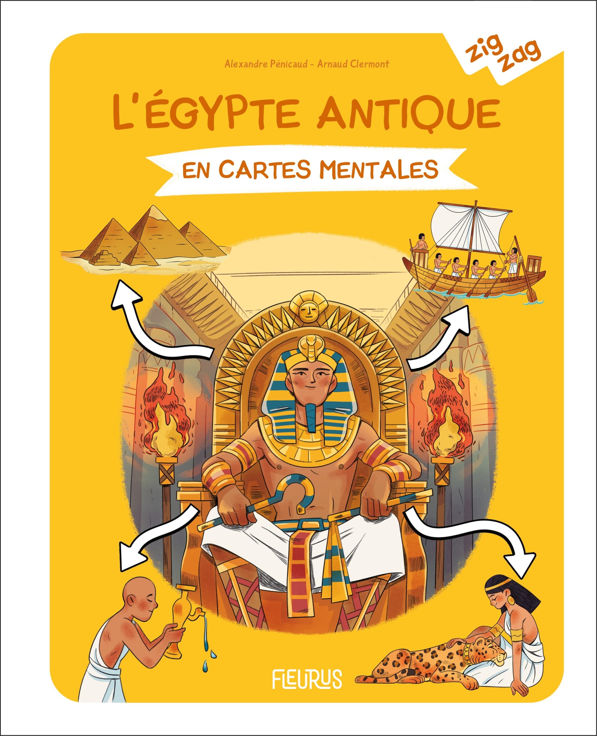 L'Égypte antique en cartes mentales Non-fiction