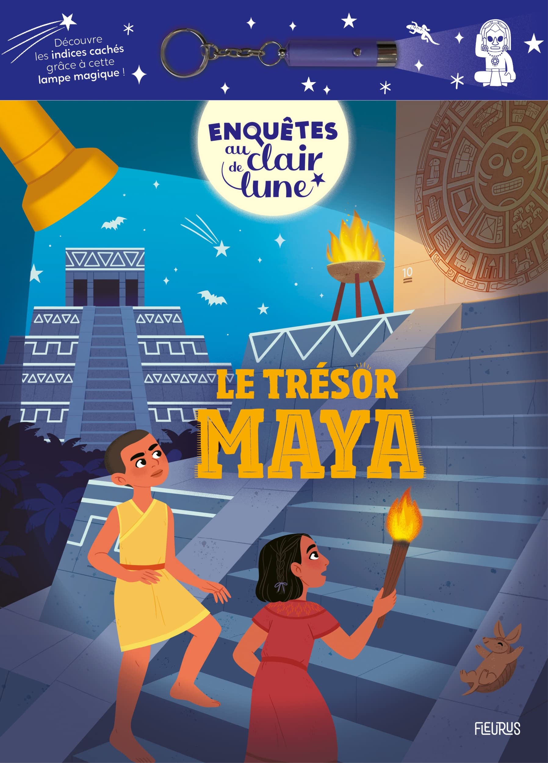 Le trésor maya: Avec une lampe magique incluse Non-fiction