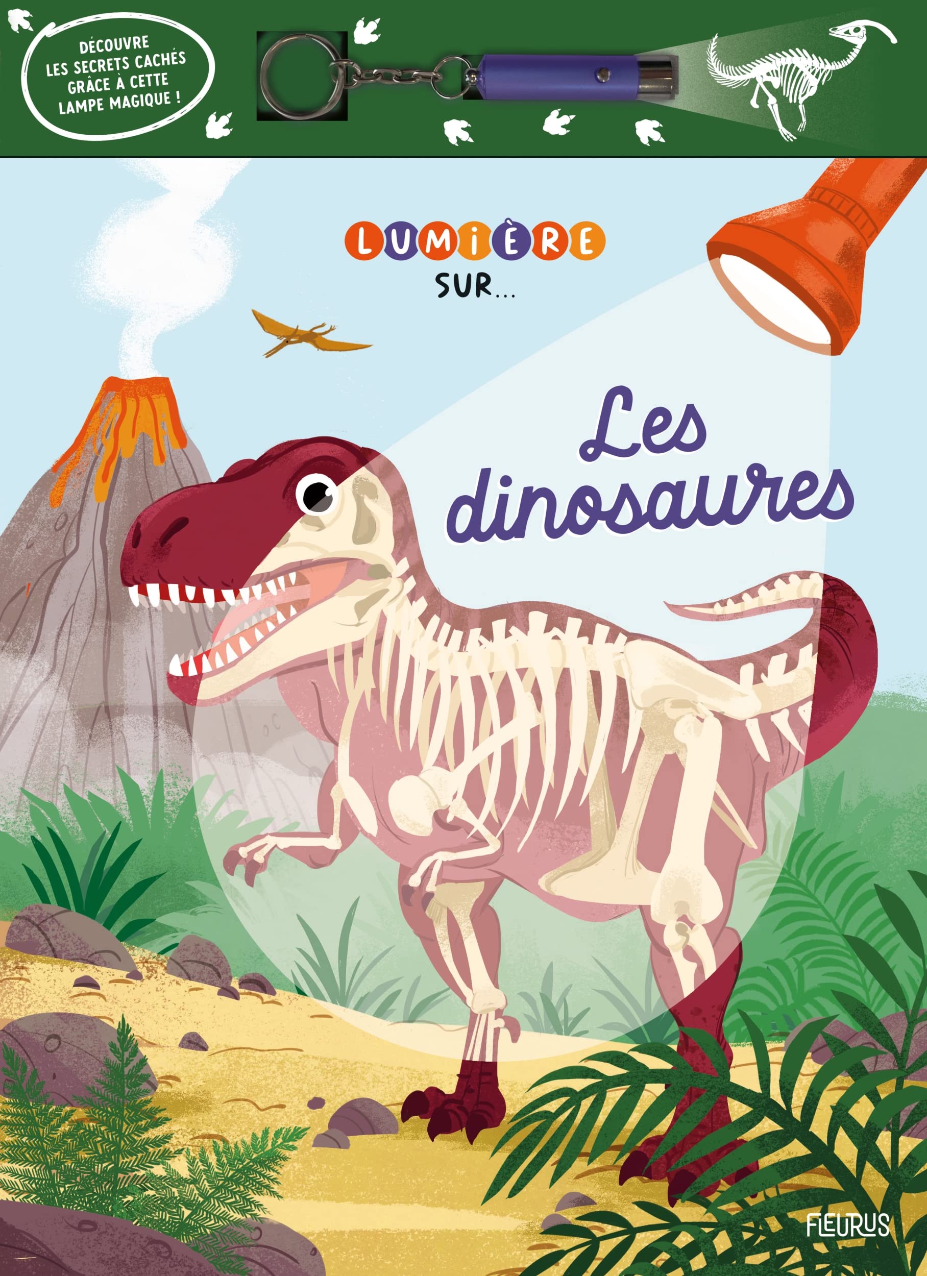 Dinosaures: Avec 1 lampe magique Non-fiction