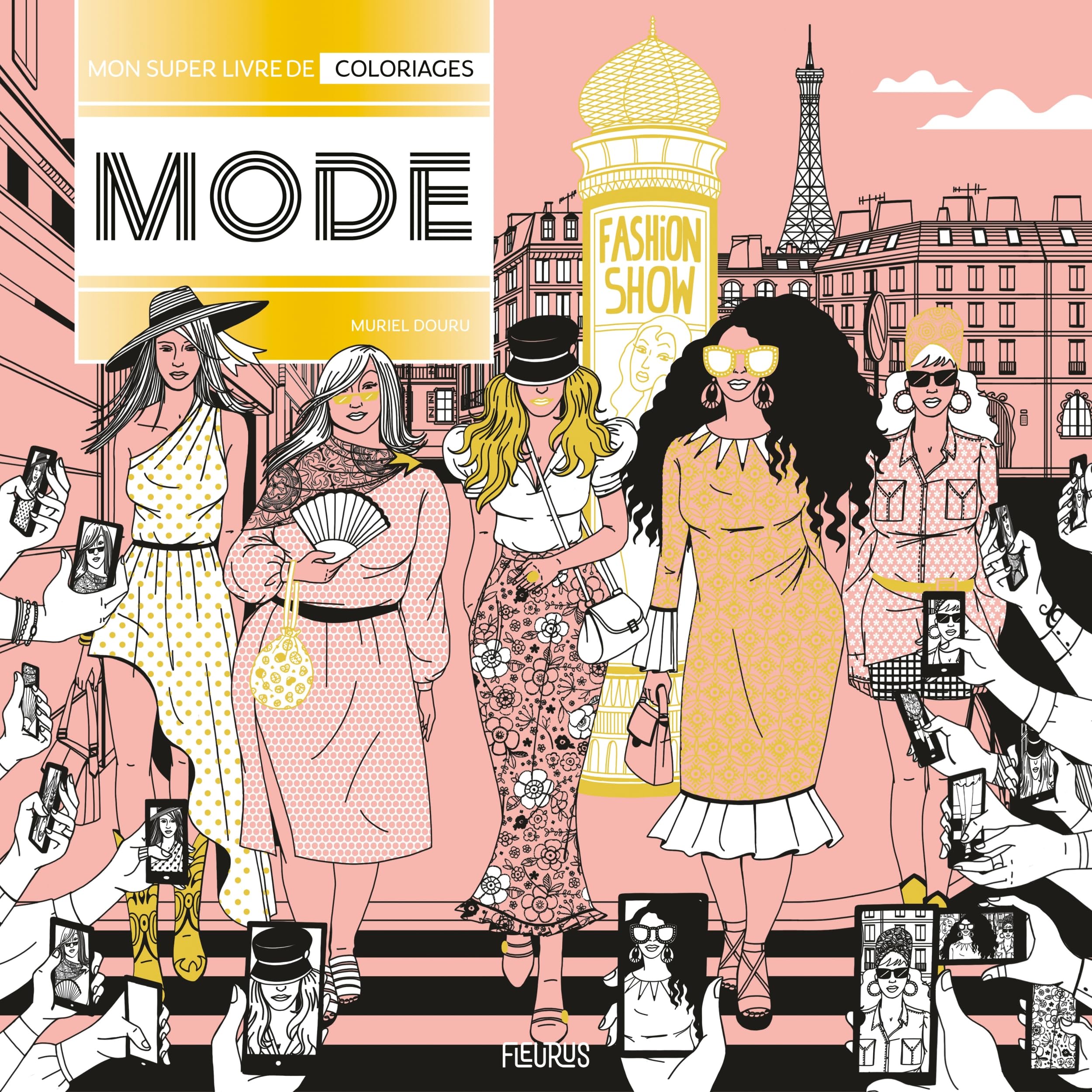 Mon super livre de coloriages - Mode book