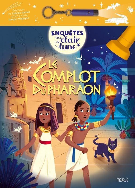 Le complot du pharaon: Avec une lampe magique Tiptoi & Games