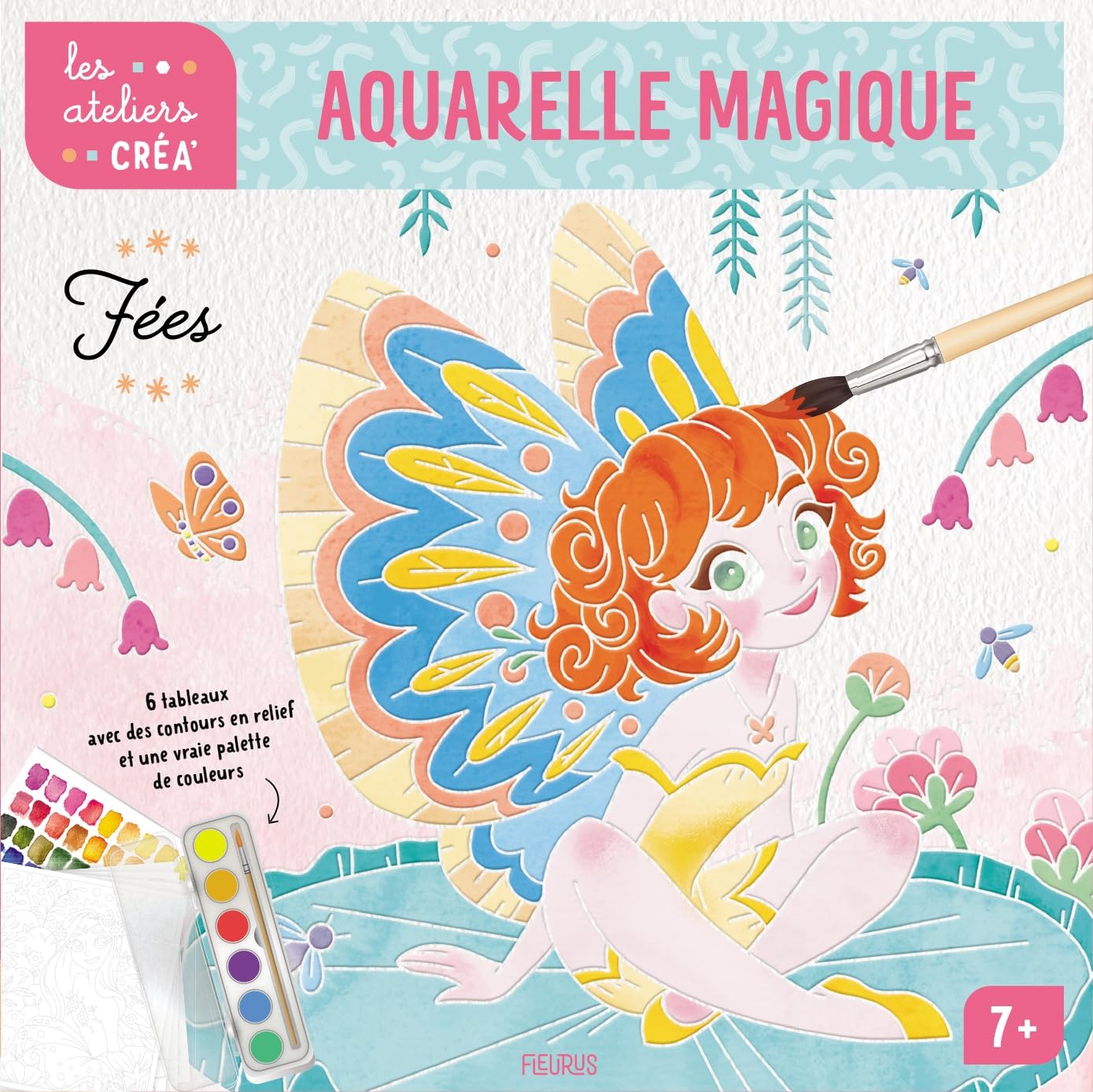 Aquarelle magique. Fées book