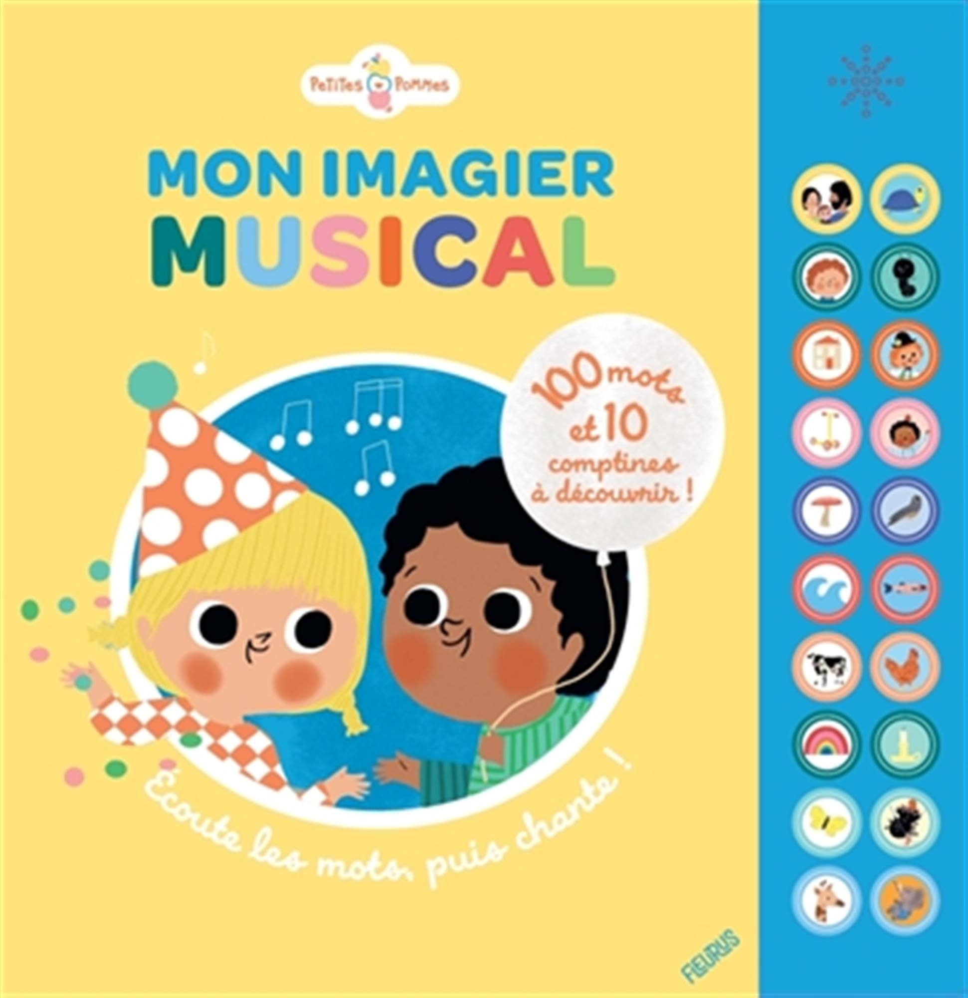 Mon imagier musical: 100 mots et 10 comptines à découvrir ! Tiptoi & Games