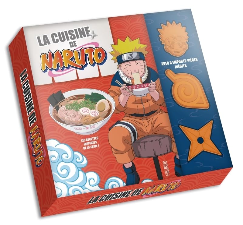 La cuisine de Naruto (coffret): Coffret avec 3 emporte-pièces inédits Non-fiction