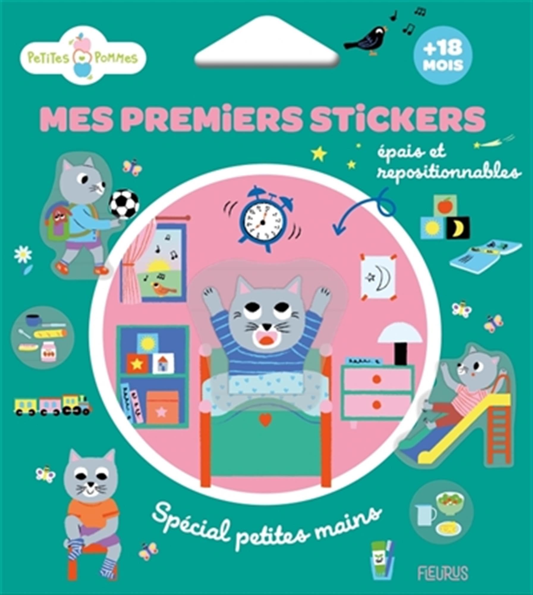 Mes premiers stickers - Au fil de la journée book