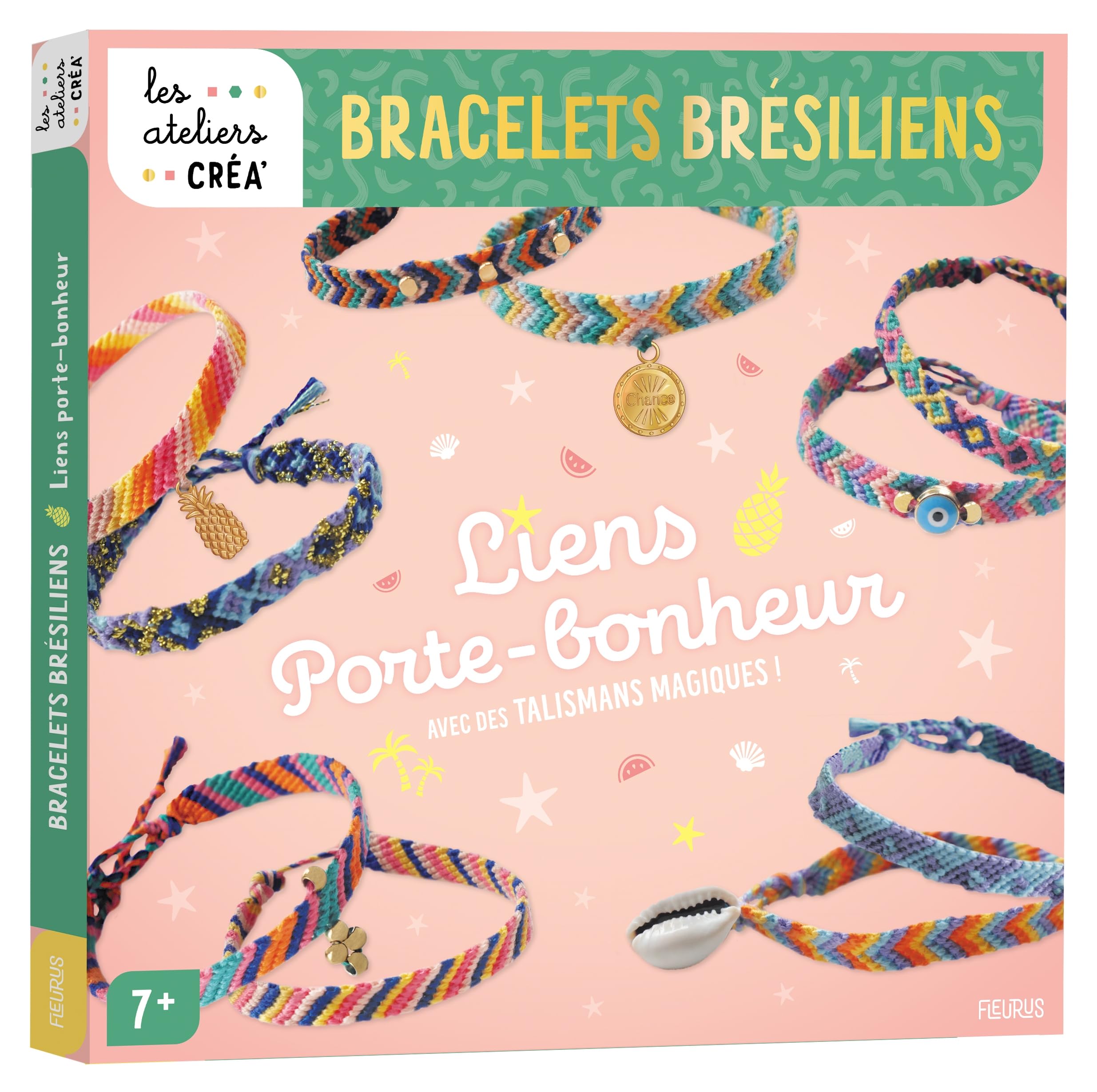 Bracelets brésiliens. Liens porte-bonheur avec des talismans magiques ! book
