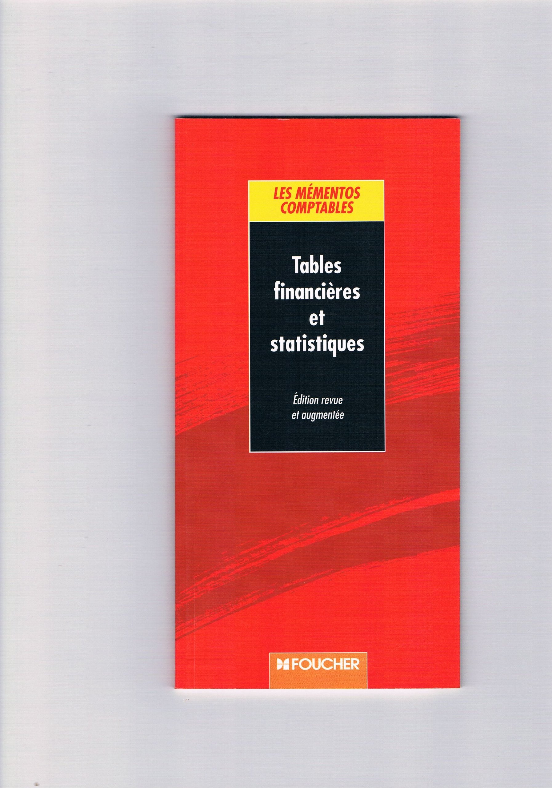 TABLES FINANCIERES ET STATISTIQUES.: Edition 1995 Books
