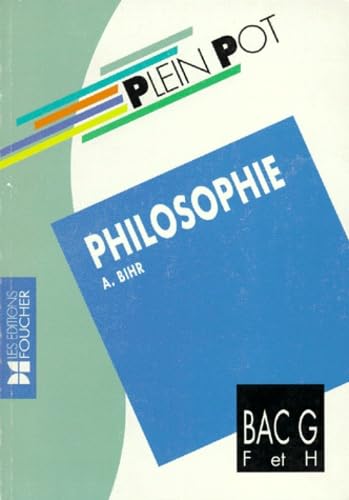 Philosophie: Bac G, F et H Books