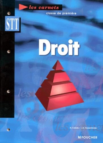 Droit, classe de première STT Books