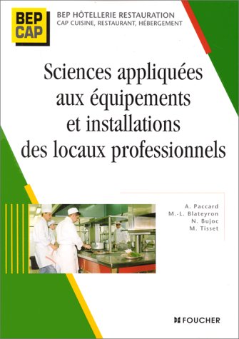 Sciences Appliquees Aux Equipements Et Installations Des Locaux Professionnels Bep Cap Books