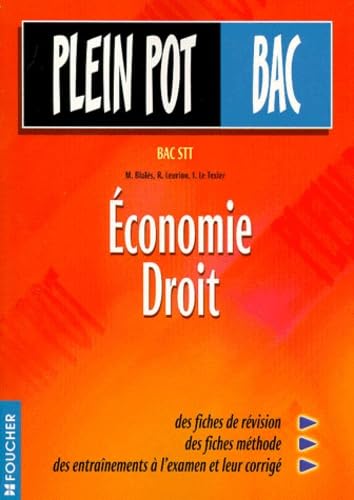 Économie, droit, bac STT book