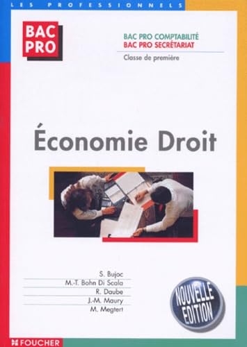 Economie droit, Bac Pro Première book