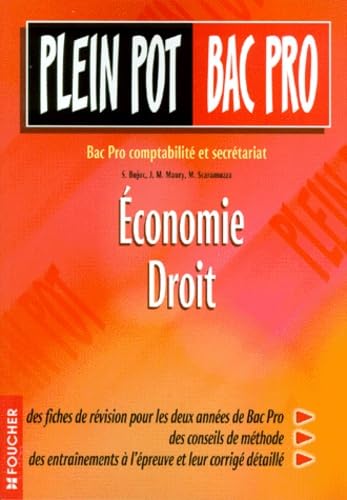 Économie, droit: Bac pro comptabilité et secrétariat Books