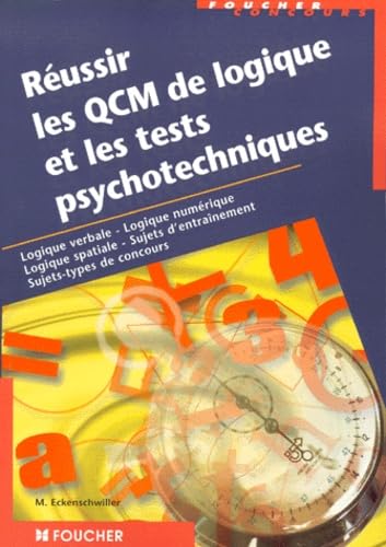 Réussir les QCM de logique et les tests psychotechniques Books