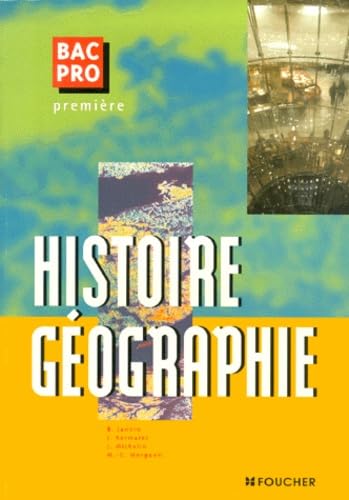 Histoire Geographie 1ere Bac Pro Books