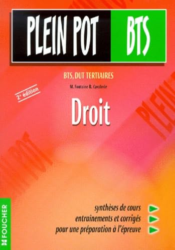 Droit : BTS, DUT tertiaires, 2e édition book