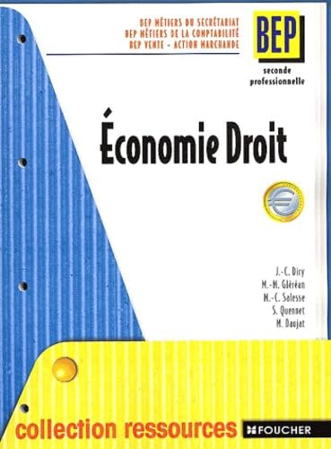 Economie droit deuxième bep metiers du secrétariat, comptabilite, action marchande book