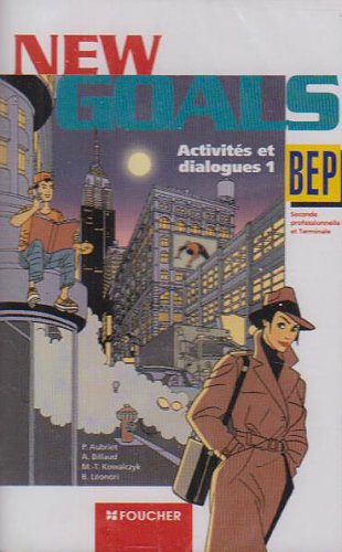New Goals : Anglais - Tertiaires et industriels - Lycées professionnels, BEP - Pour la classe (cassette audio) cd