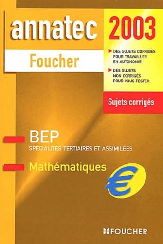 Mathématiques : BEP spécialité tertiaires et assimilées book