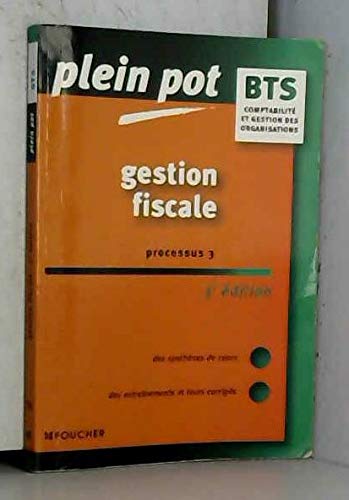Gestion fiscale P3, BTS 1ère et 2ème années book