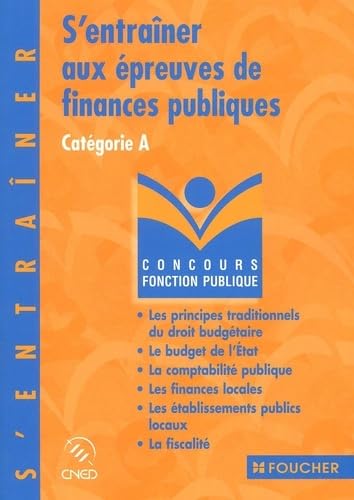 S'entraîner épreuve de finances publiques book
