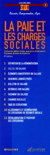 La Paie et les Charges sociales book