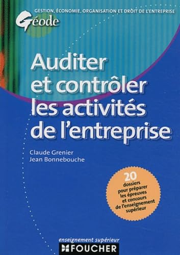 Auditer et contrôler les activités de l'entreprise Books