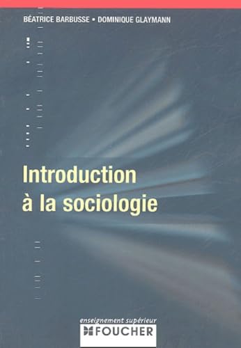 Introduction à la sociologie Books