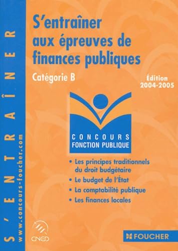 S'entraîner aux épreuves de finances publiques : Catégorie B book