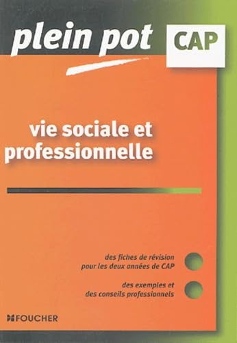 VIE SOCIALE PROFESSIONNELLE (Ancienne édition) book