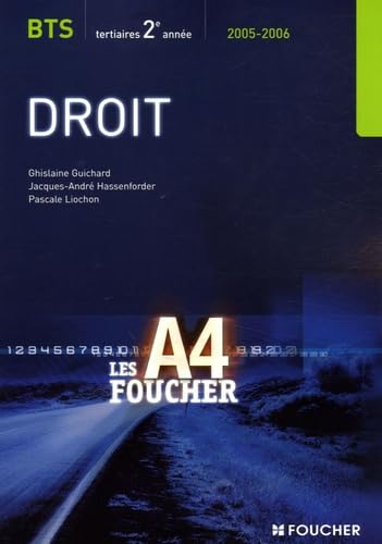 Droit BTS tertiaires 2e année book