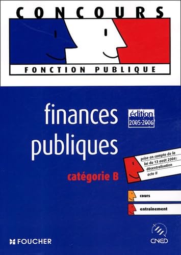 Product Image: Finances publiques: Catégorie B