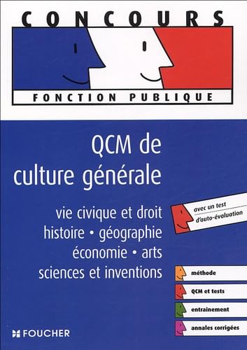 QCM DE CULTURE GENERALE (Ancienne édition) book