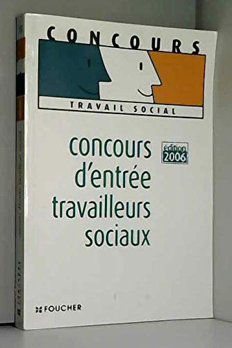 Concours d'entrée travailleurs sociaux book