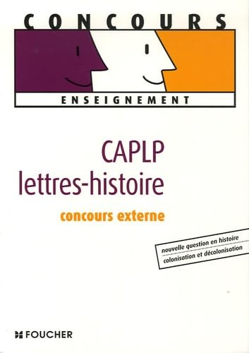 CAPLP Lettres-histoire: Concours externe Books