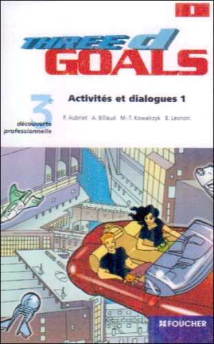 Three d Goals 3 Découverte Professionelle - K7 audio(pack de3) Books