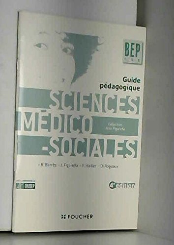 Sciences médico-sociales: Guide pédagogique Books