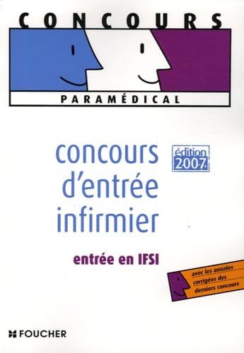 Concours d'entrée infirmier: Entrée en IFSI book