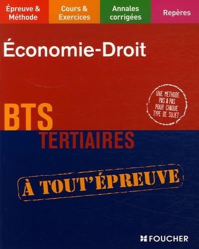Economie-Droit BTS tertiaires book